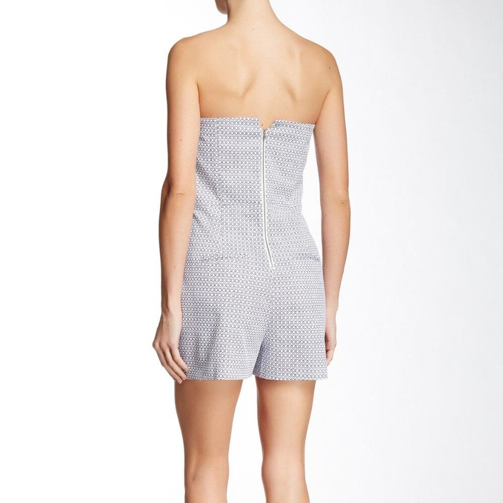 JOIE Geometric Print Strapless Play Romper - Picture 2 of 8